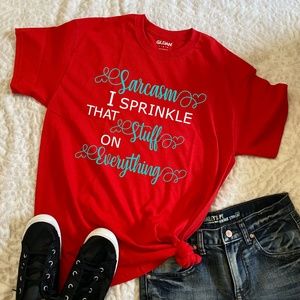 Sarcasm I spring that stuff on everything Tshirt